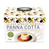 Coconut Panna Cotta with Mango & Passionfruit Coulis 145g