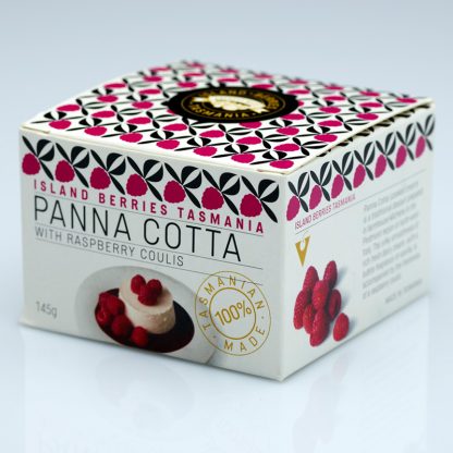 Panna Cotta with Raspberry Coulis 145g